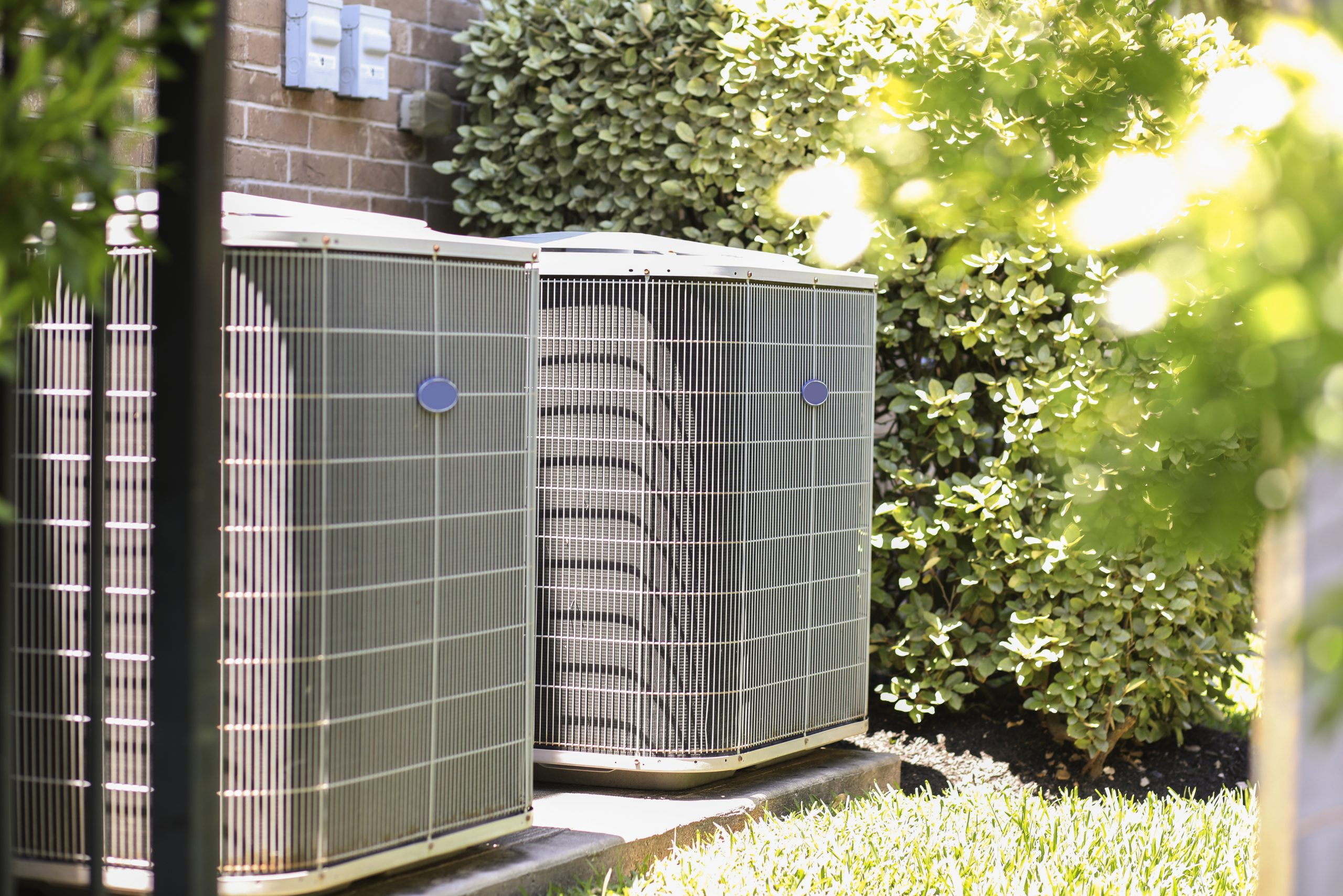 Home Air Conditioner Unit In Summer Season